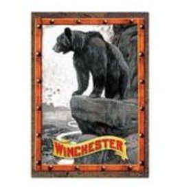 Rivers Edge Products Winchester White Man  - Tin sign 12" x 17"