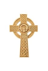 Jeweled Cross Claddagh Celtic Cross - 8"  Made in USA