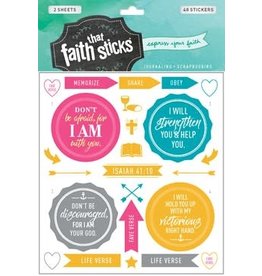 Faith that Sticks Isaiah 41:10 -Stickers