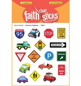 Faith that Sticks Heaven's Highway -Stickers