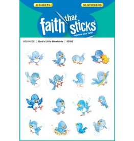 Faith that Sticks God's Little Bluebirds -Stickers