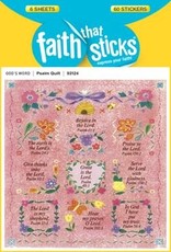 Faith that Sticks Psalm Quilt  -Stickers