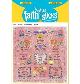 Faith that Sticks Psalm Quilt  -Stickers