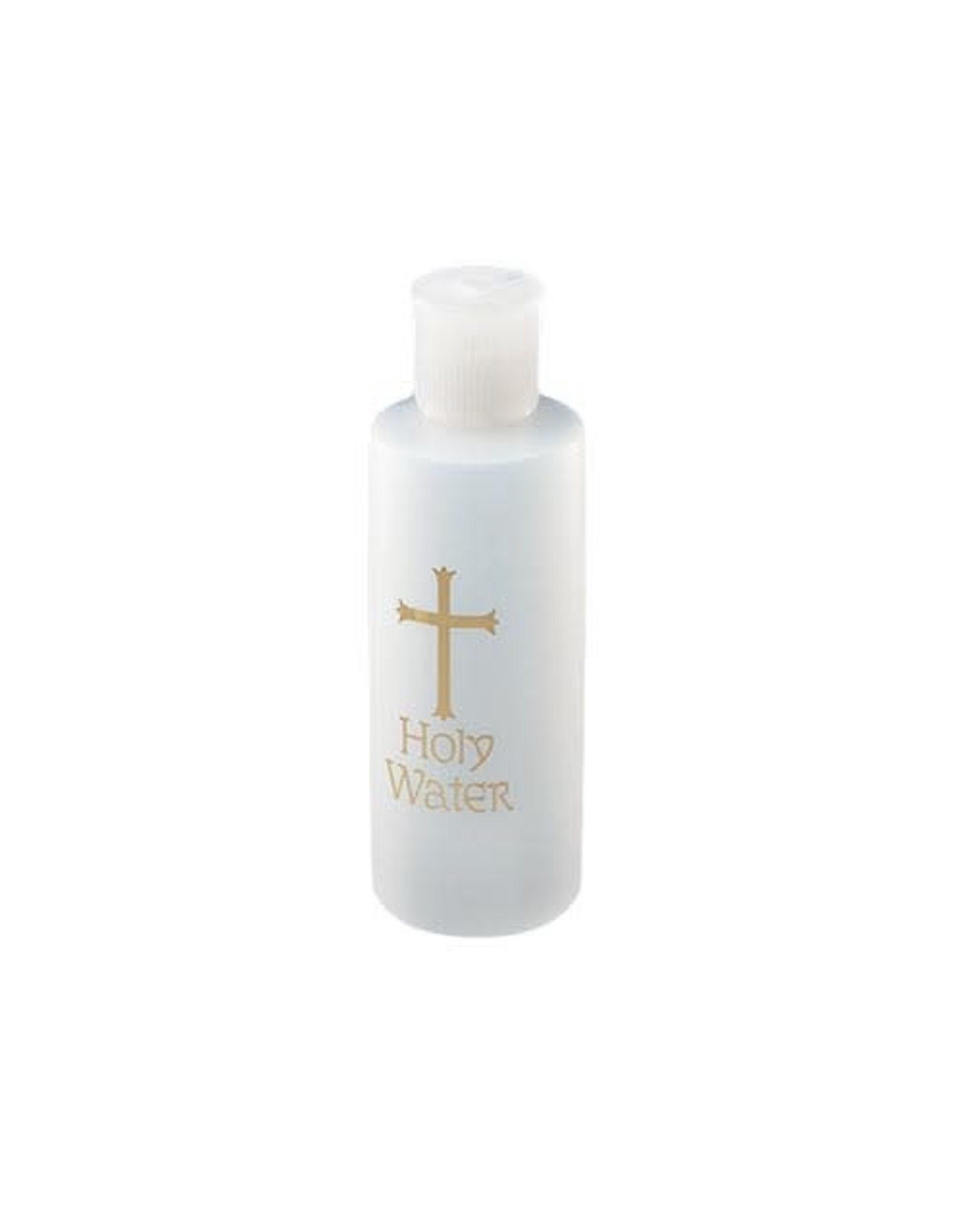CBC - A Holy Water Bottle with Gold Cross
