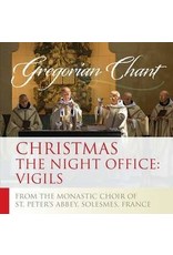 Gregorian Chant Christmas The Night Office: Vigils -  Gregorian Chant CD