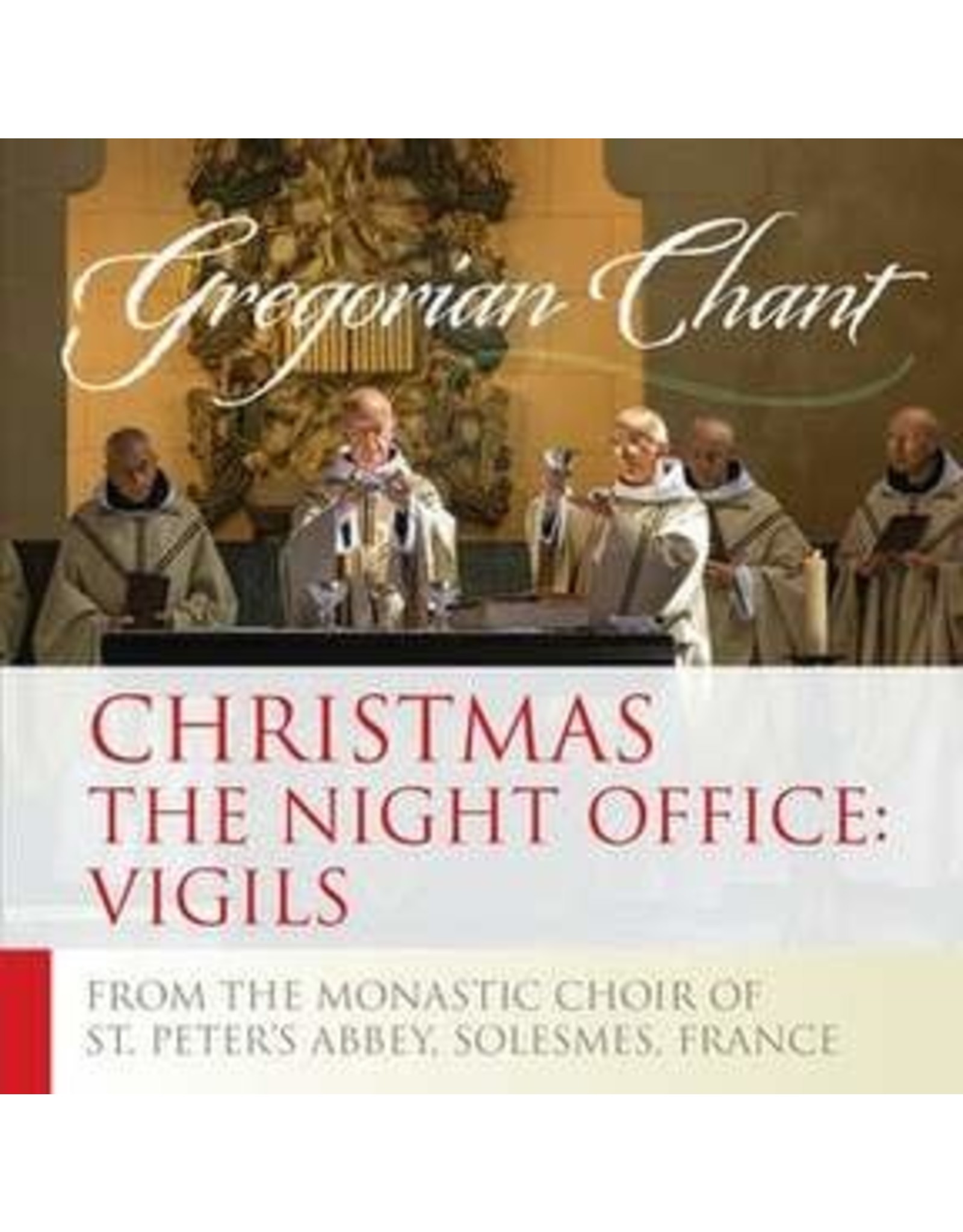 Gregorian Chant Christmas The Night Office: Vigils -  Gregorian Chant CD