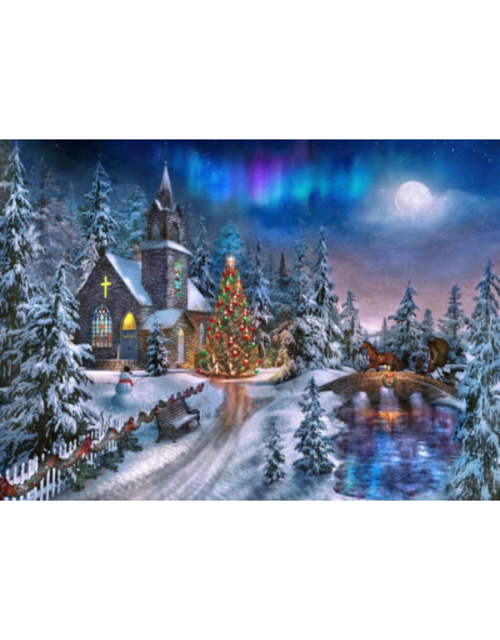 Vermont Christmas Company Christmas  Night -  1,000 Piece Puzzle