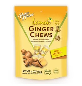 Prince of Peace Ginger Chews - Lemon