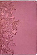 NLT Thinline Reference Large Print - Peony Pink