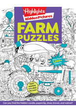 Highlights Farm Puzzles -  Activity Book - Highlights Hidden Pictures