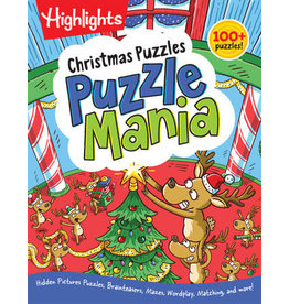 Highlights Christmas Puzzles-  Activity Book - Highlights Puzzlemania