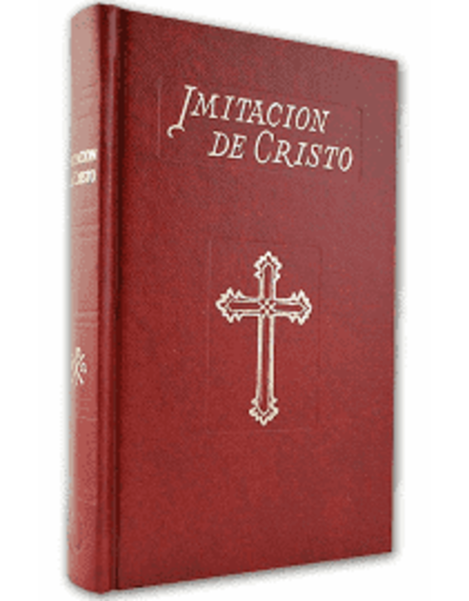 Catholic Book Publishing Imitacion De Cristo by Thomas a Kempis (Maroon Hardcover)