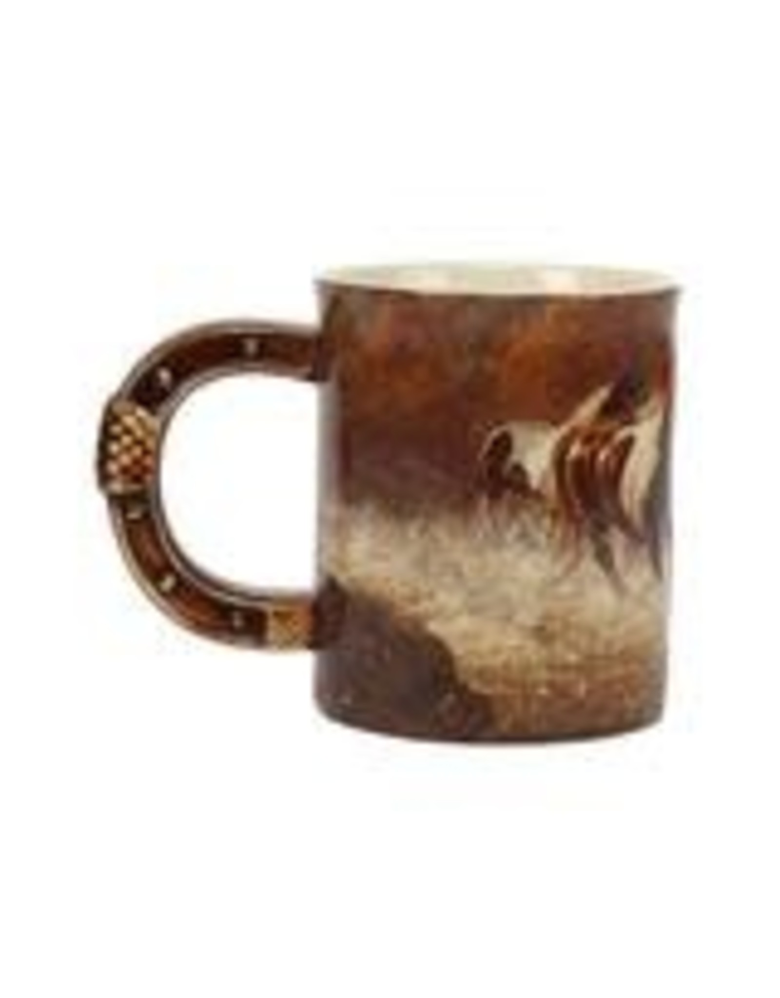 Rivers Edge Products Horse Scene - 3D Ceramic Mug 15oz