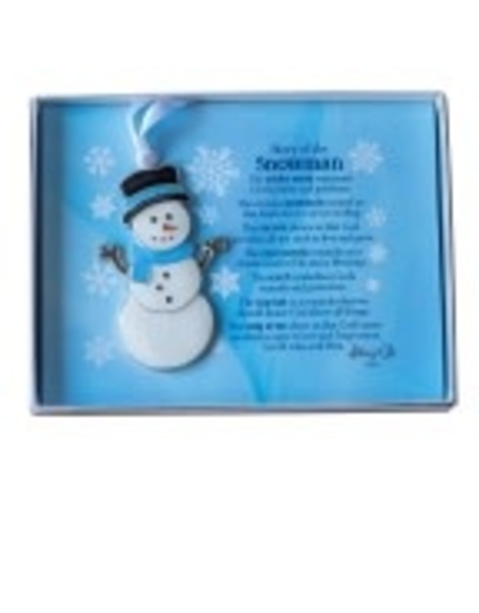 Abbey + CA Gift Story of the Snowman Boxed Ornament