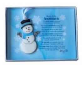 Abbey + CA Gift Story of the Snowman Boxed Ornament