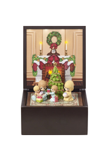 Precious Moments Set/5 Family Christmas Heirloom LED Musical