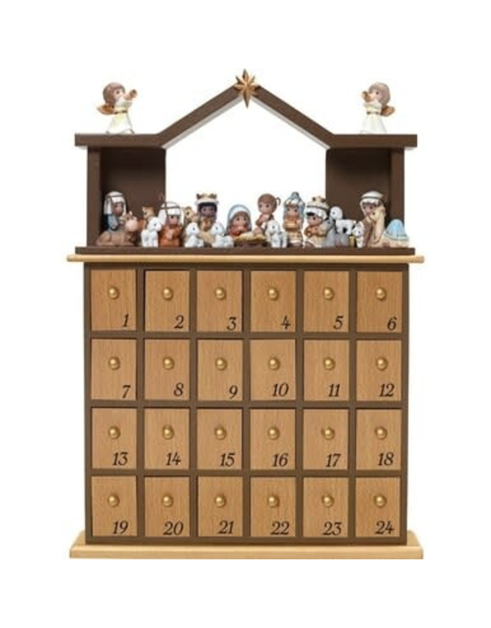 Precious Moments Countdown to Christmas - Nativity Advent Calendar