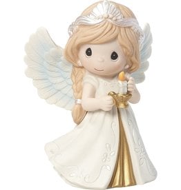 Precious Moments Angel - He is the Light Figurine