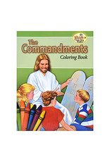 Catholic Book Publishing Coloring Book -The Commandments