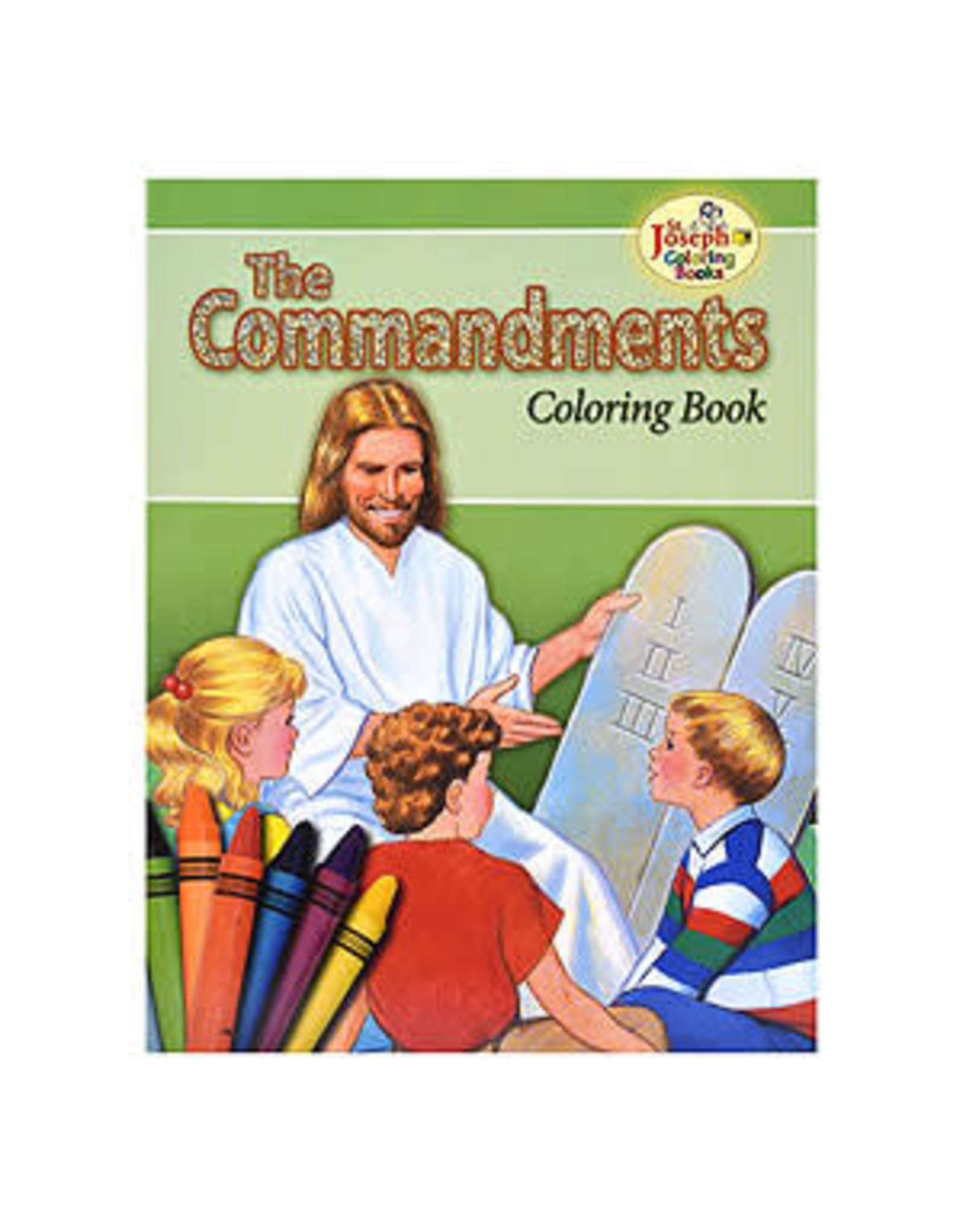 Catholic Book Publishing Coloring Book -The Commandments