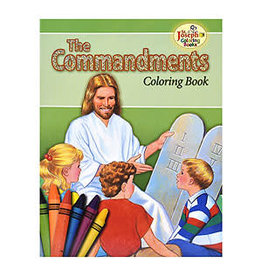 Catholic Book Publishing Coloring Book -The Commandments