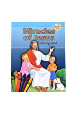 Catholic Book Publishing Coloring Book  - Miracles of Jesus