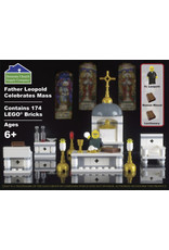 Domestic Church Supply Father Leopold Celebrates Mass LEGO Brick Set