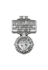 Hirten St. Christopher Compass w/ Motorist Prayer Visor Clip