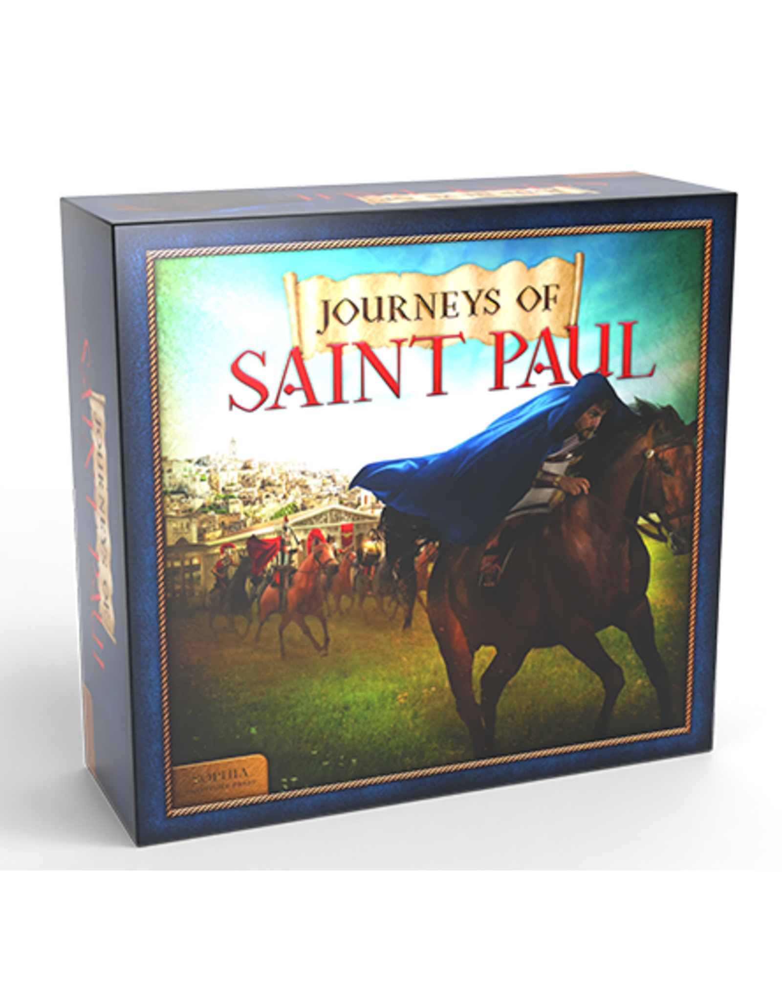 Sophia Press Journeys of St. Paul A Board Game of Trivia and Strategy to Deliver St. Paul's Letters