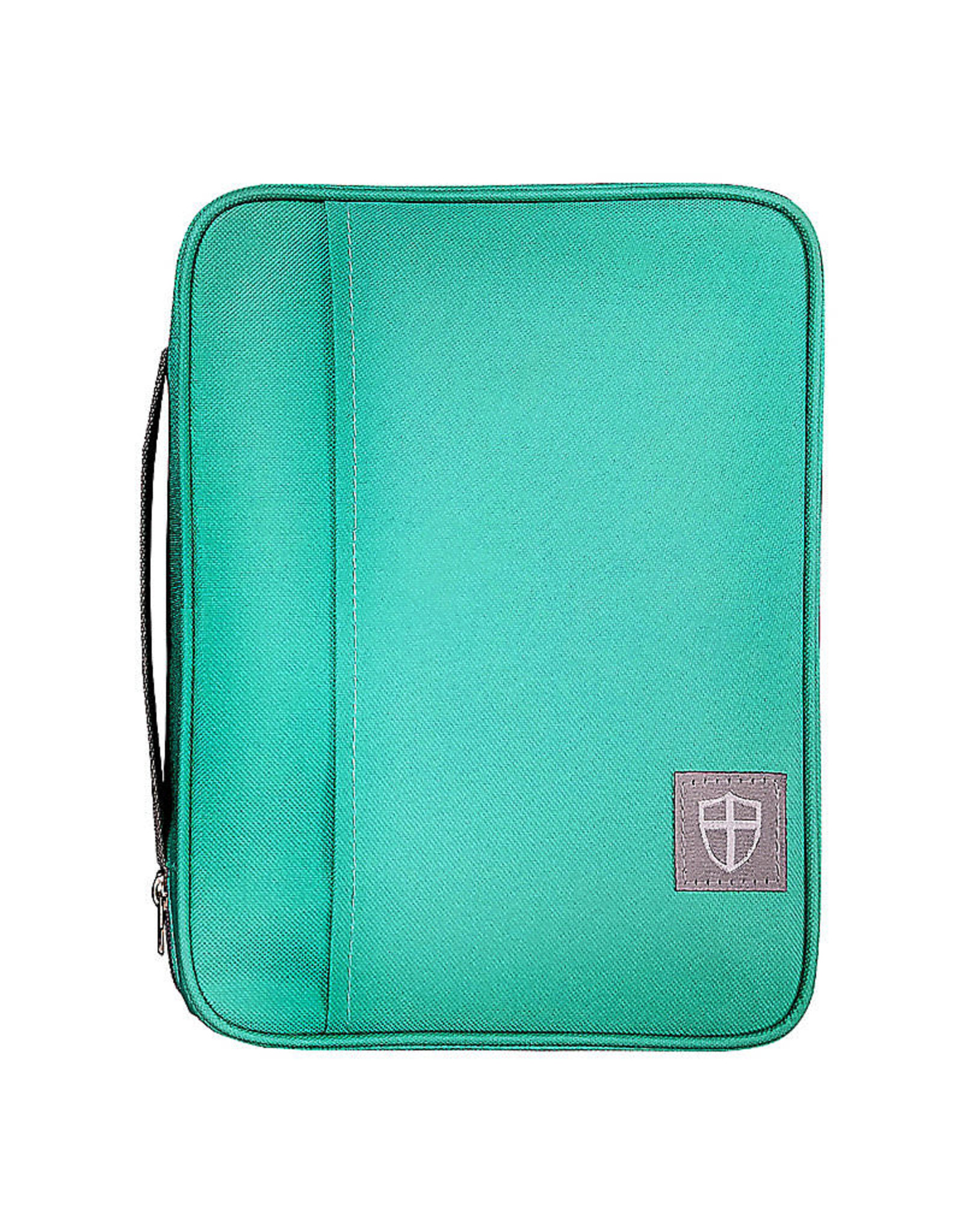 AOG Armor of God Protective Bible Cover (XL)- Tiffany Blue