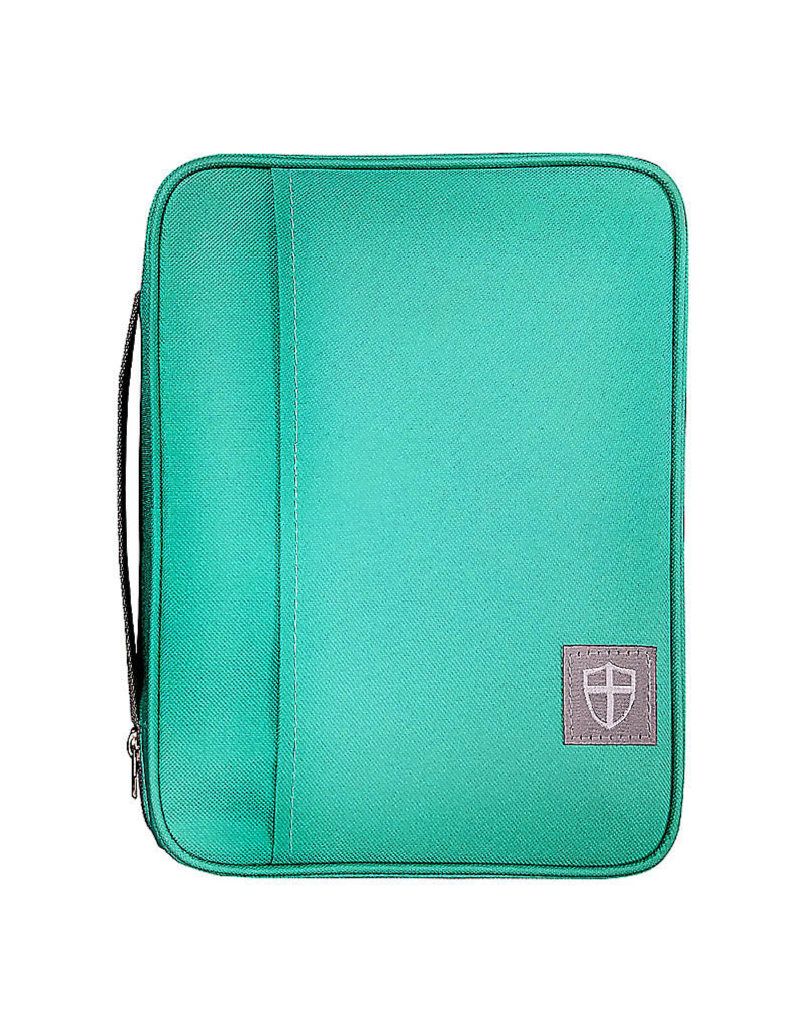 AOG Armor of God Protective Bible Cover (L)- Tiffany Blue