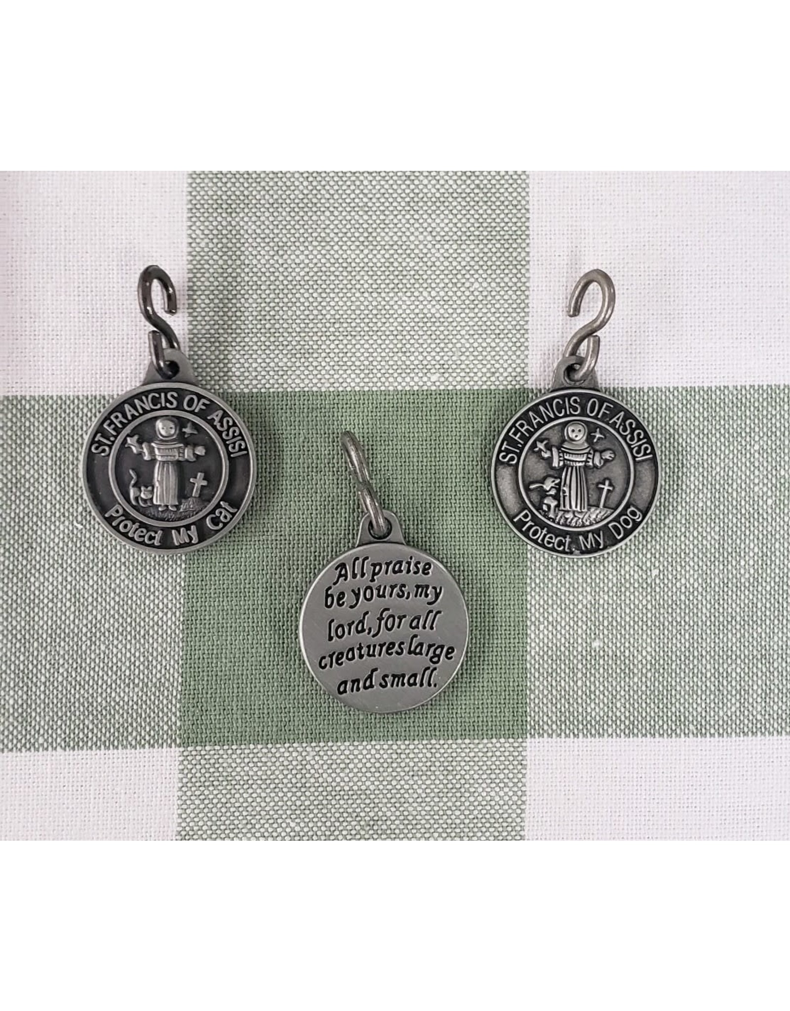 Living Grace St. Francis Pet Medal - Protect My Dog