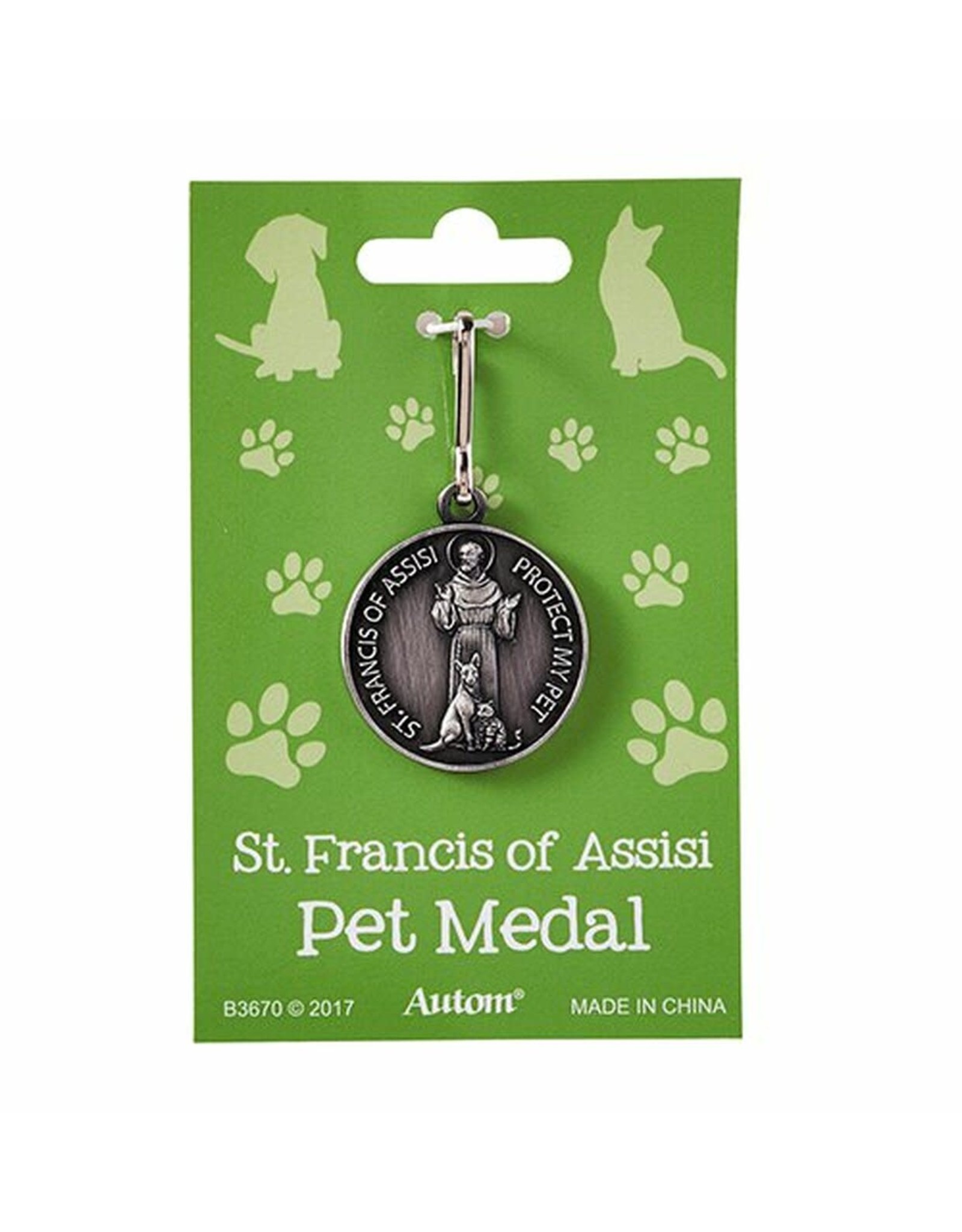 Autom St. Francis of Assisi Pet Medal