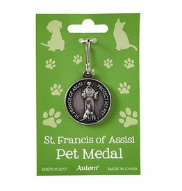 Autom St. Francis of Assisi Pet Medal