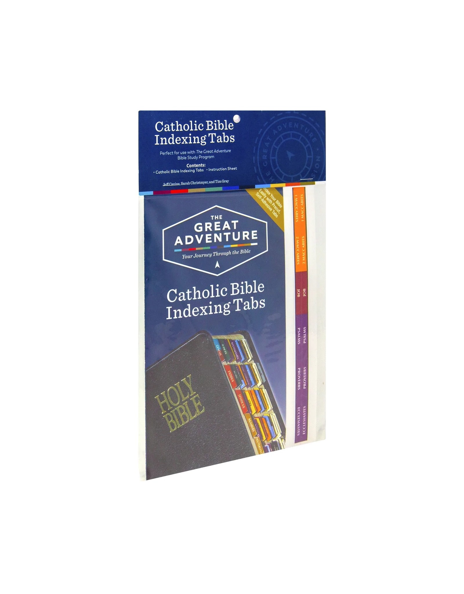 Ascension Bible Tabs: The Great Adventure Catholic Indexing Tabs