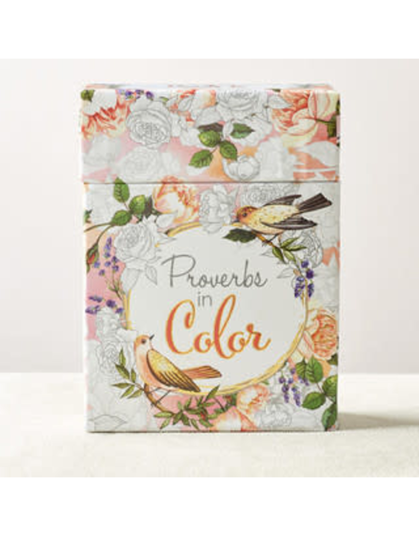 Christian Art Gifts Proverbs in Color: Cards to Color and Share