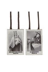 CBC - A Our Lady of Mount Carmel  Vintage Wool Scapular