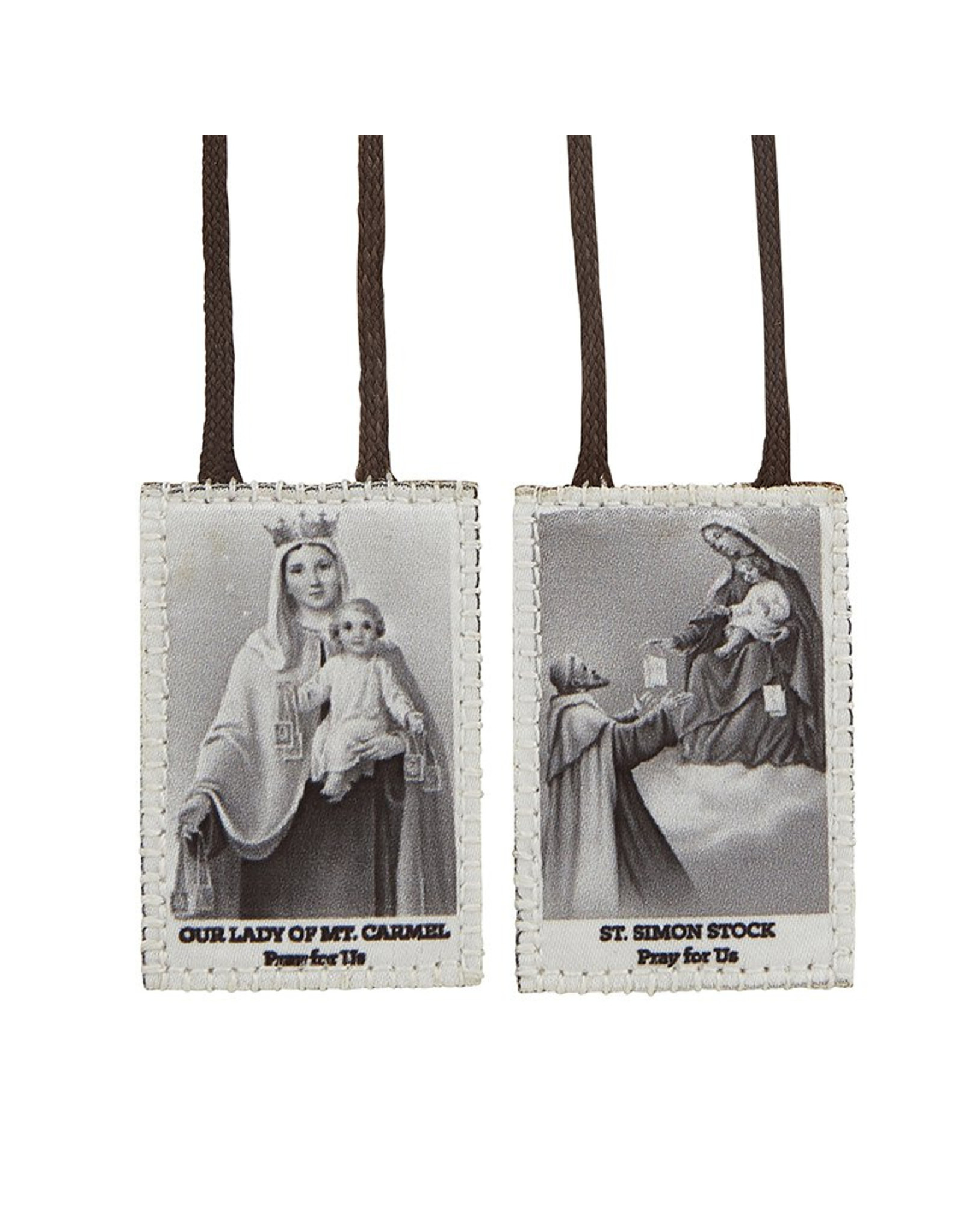 CBC - A Our Lady of Mount Carmel  Vintage Wool Scapular