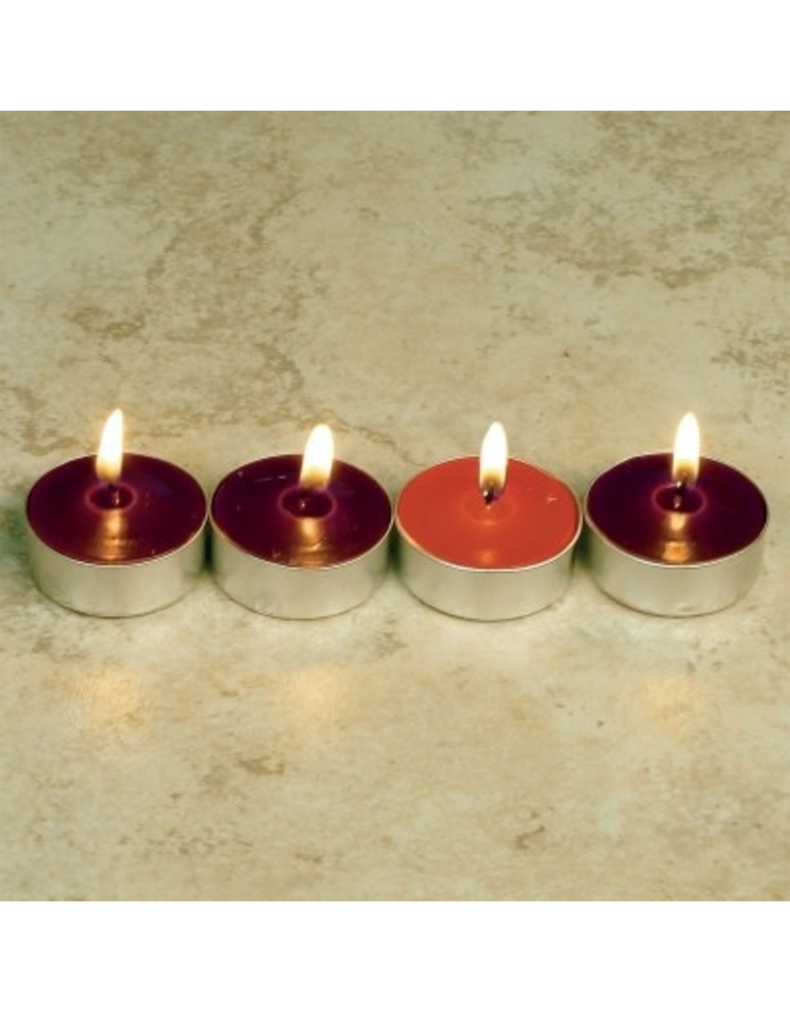 Abbey + CA Gift Advent Tea Lights, Set of 4