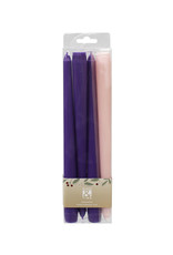 Place + Time 10" Advent Candles - Set of 4 Unscented