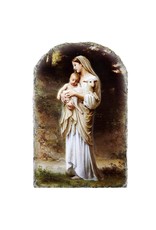 Avalon Gallery L’Innocence Arched Tile Plaque 8.5"