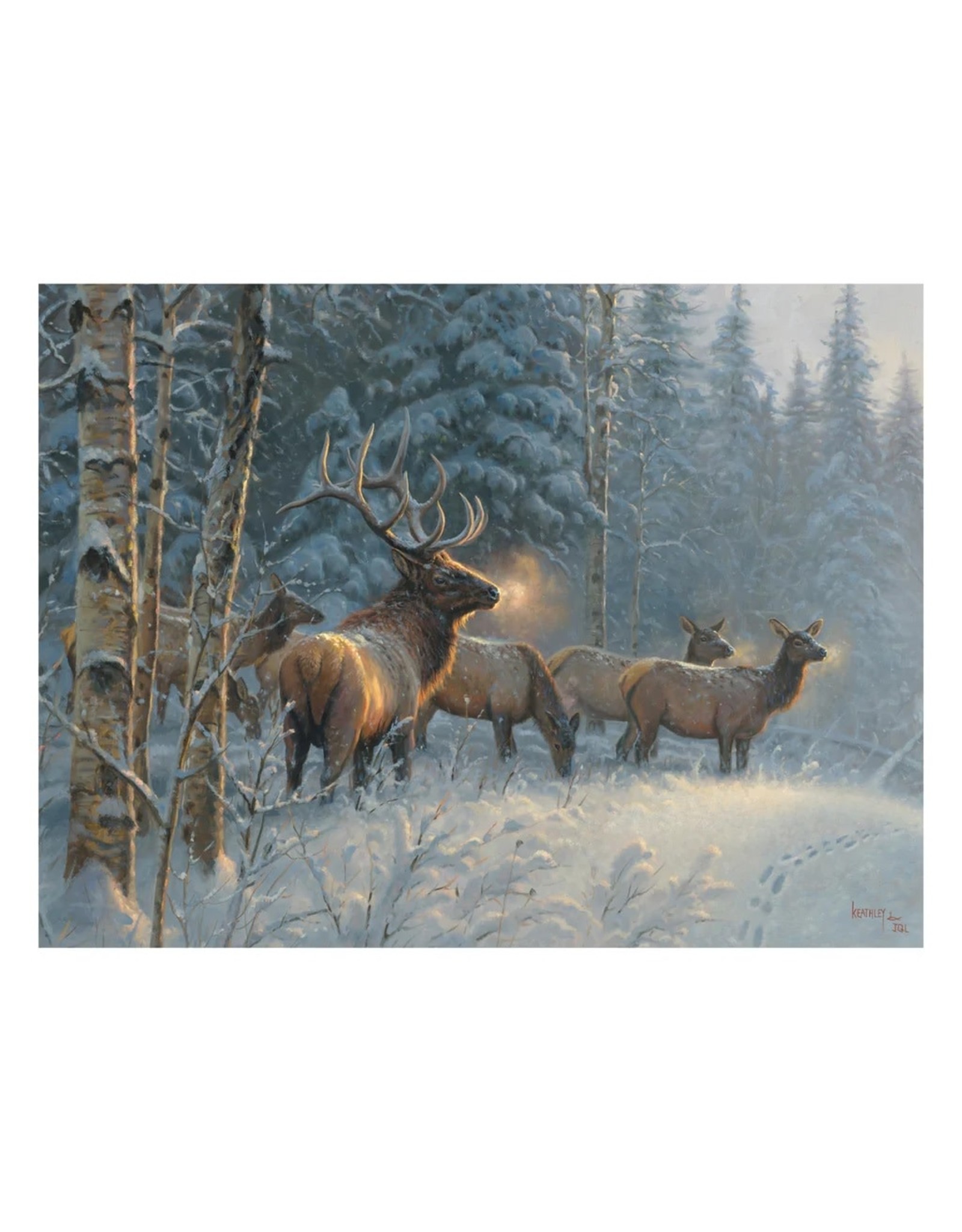 Rivers Edge Products Breaking the Silence - LED Art 16" x 12"