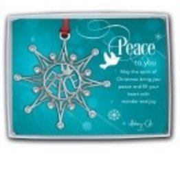 Cathedral Art Peace Snowflake Ornament