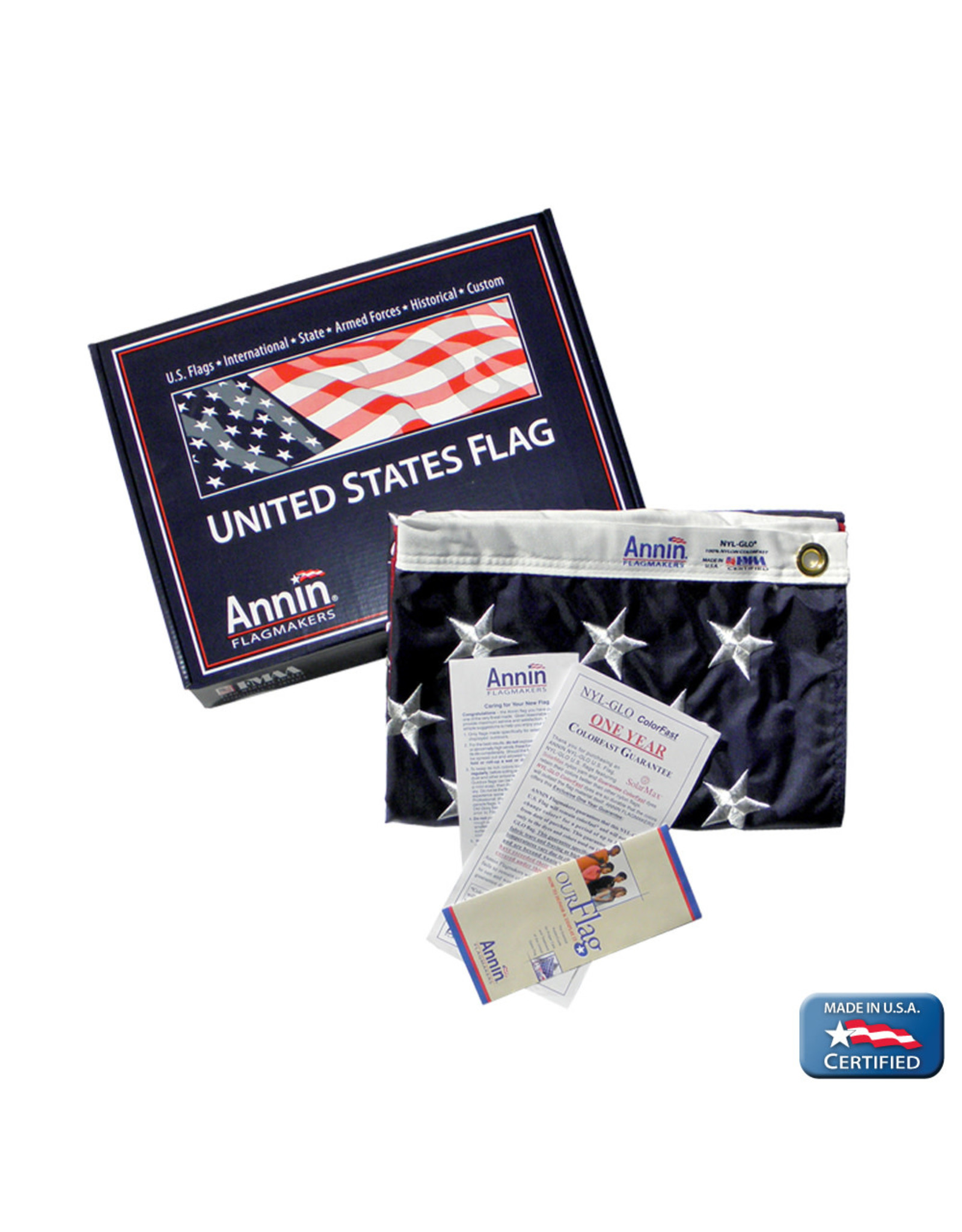 Annin American Flag - Nyl-Glo  3' x 5'