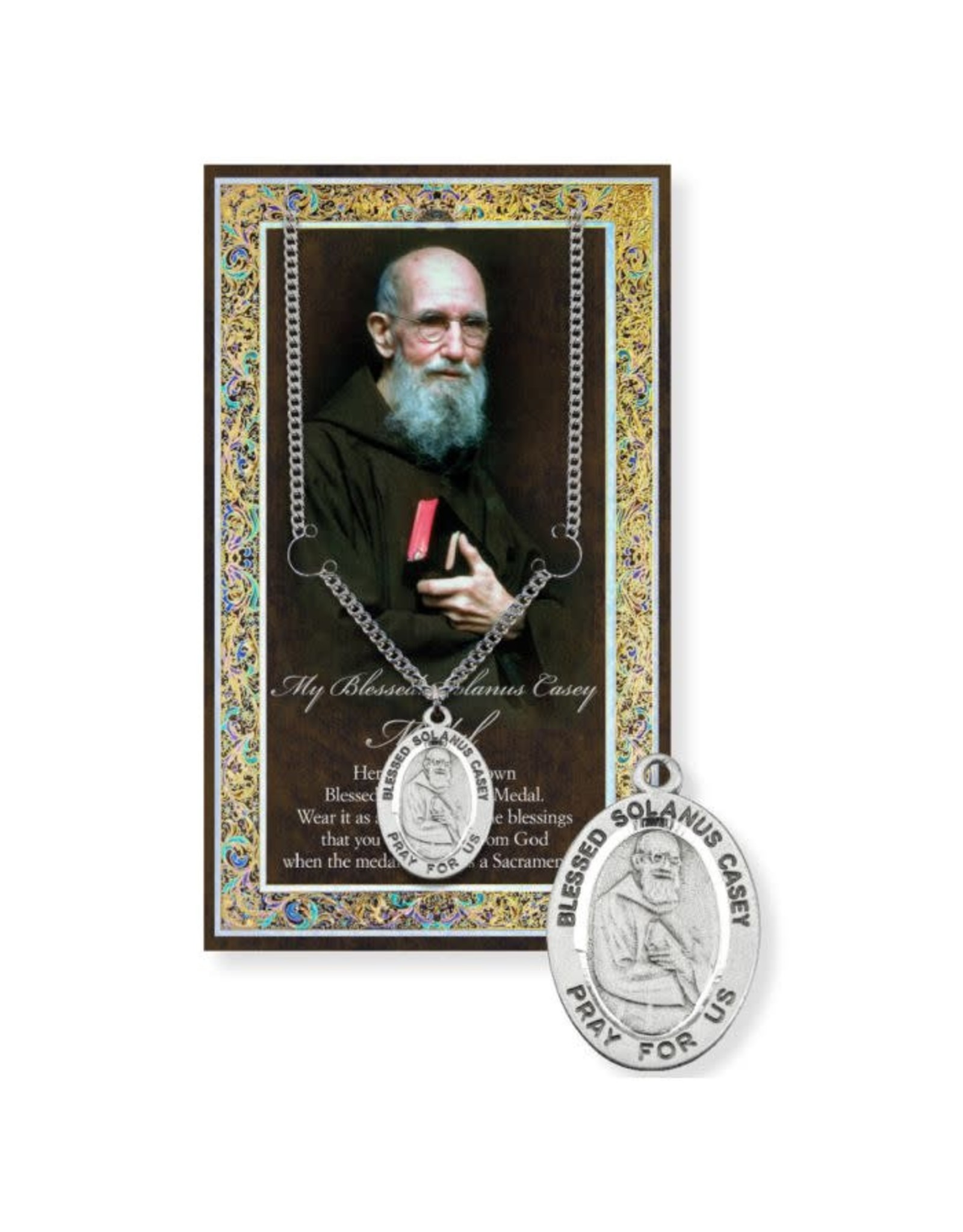 Hirten Saint Medal with Prayer Card - Blessed Solanus Casey