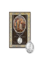 Hirten Saint Medal with Prayer Card - St. Joseph Terror of Demons