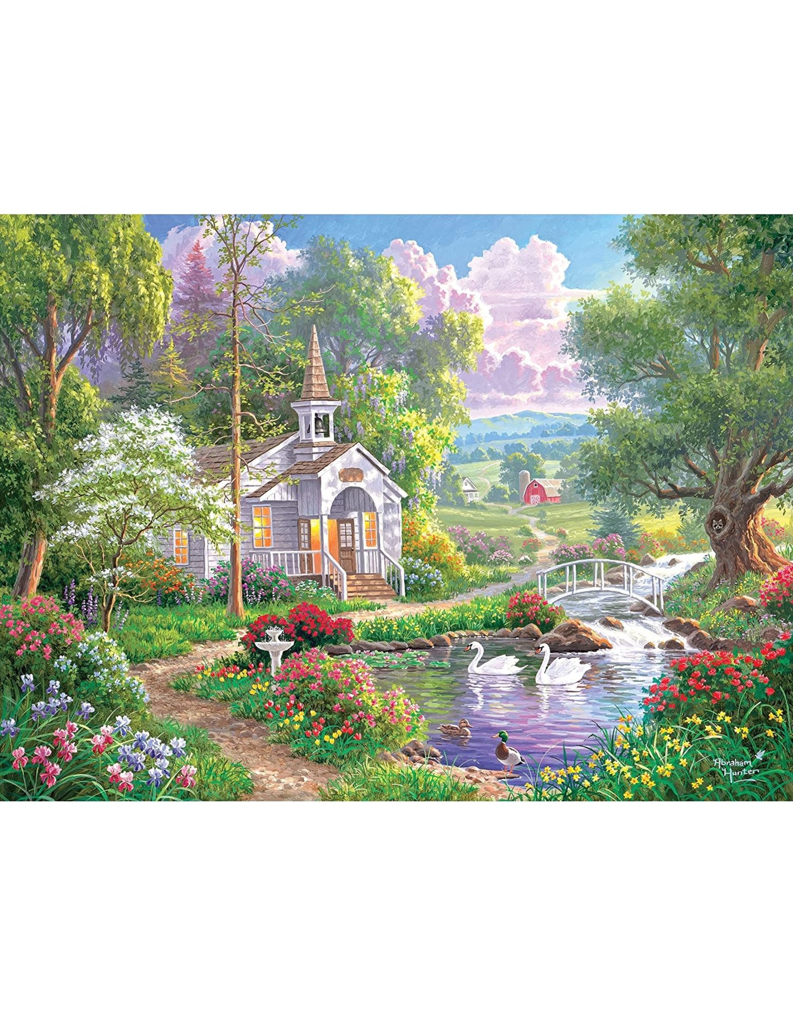 LaRose Abraham Hunter - Joyful Chapel Puzzle - 1,000 pc