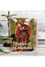 St. Michael Chaplet of St. Michael Trifold Prayer Card