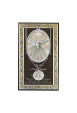 Hirten Genuine Pewter Medal with Prayer Card - Holy Spirit