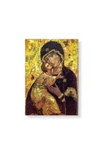 Hirten 2" x 3" Our Lady of Vladimir Mini Magnetic Postcard